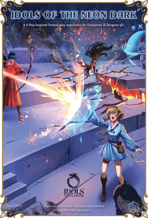 Level 5 Adventure — Rumbles in the Dark one-shot cover